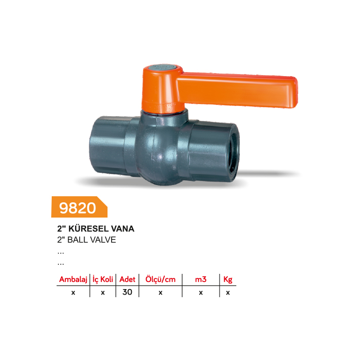 SAYIM 9820 2" KÜRESEL VANA